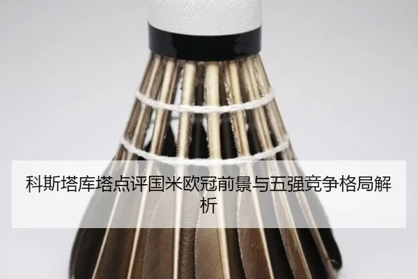 科斯塔库塔点评国米欧冠前景与五强竞争格局解析